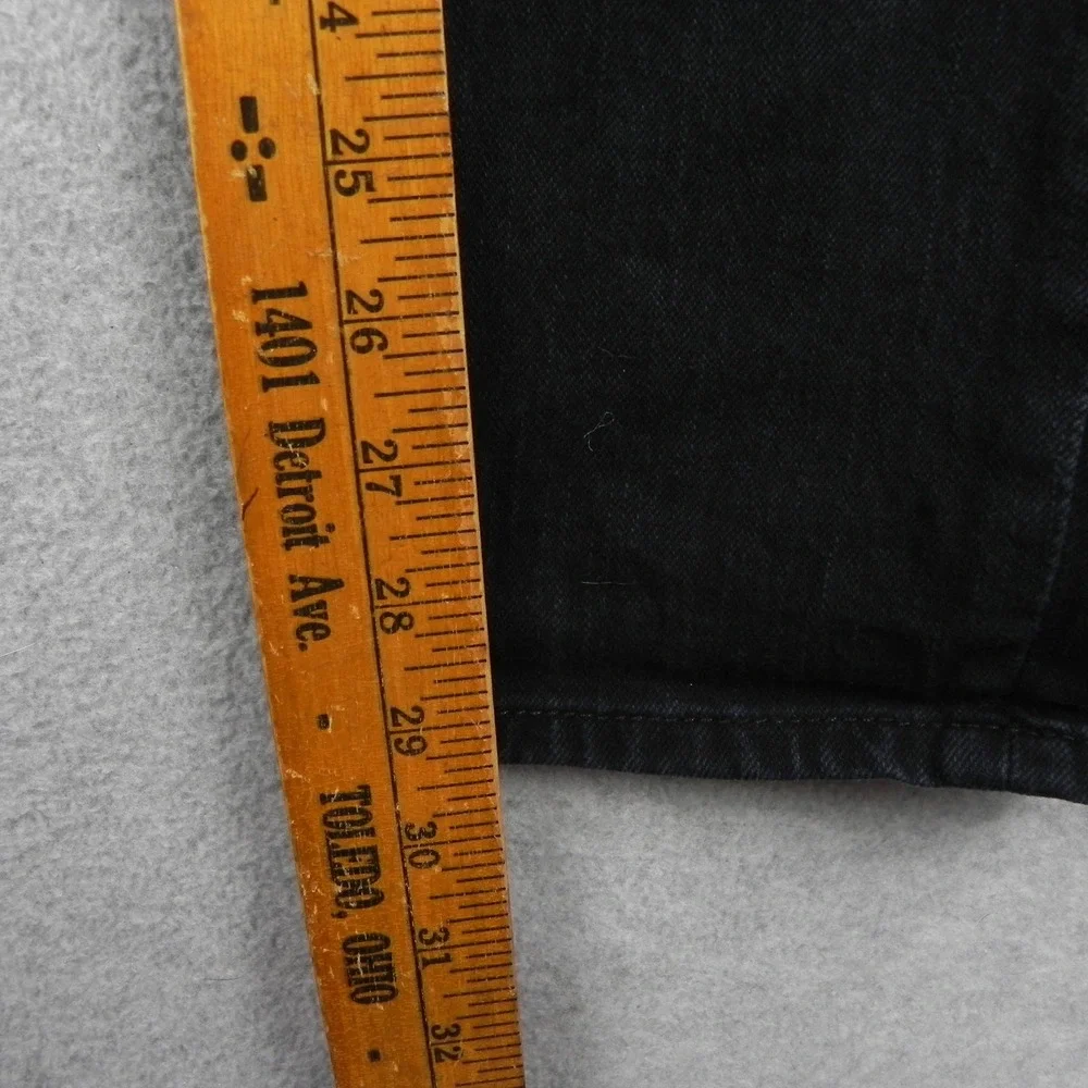 Levi's 511 Jeans Mens 33x30 Slim Fit Black Denim Pants Stretch Everyday Casual